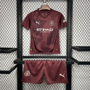 24/25 Kids Manchester City Third Jersey