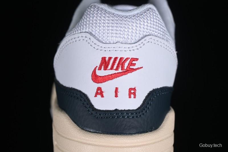 Nike Air Max 1 Premium Retro Running Shoes with Half-Sole Air Cushion - DH1348-146