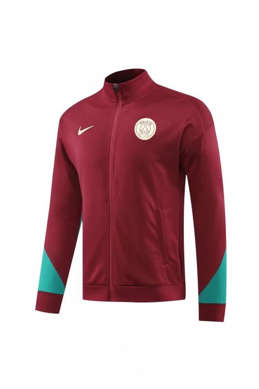 24/25 PSG Wine Full Zipper Jacket +Long Pants