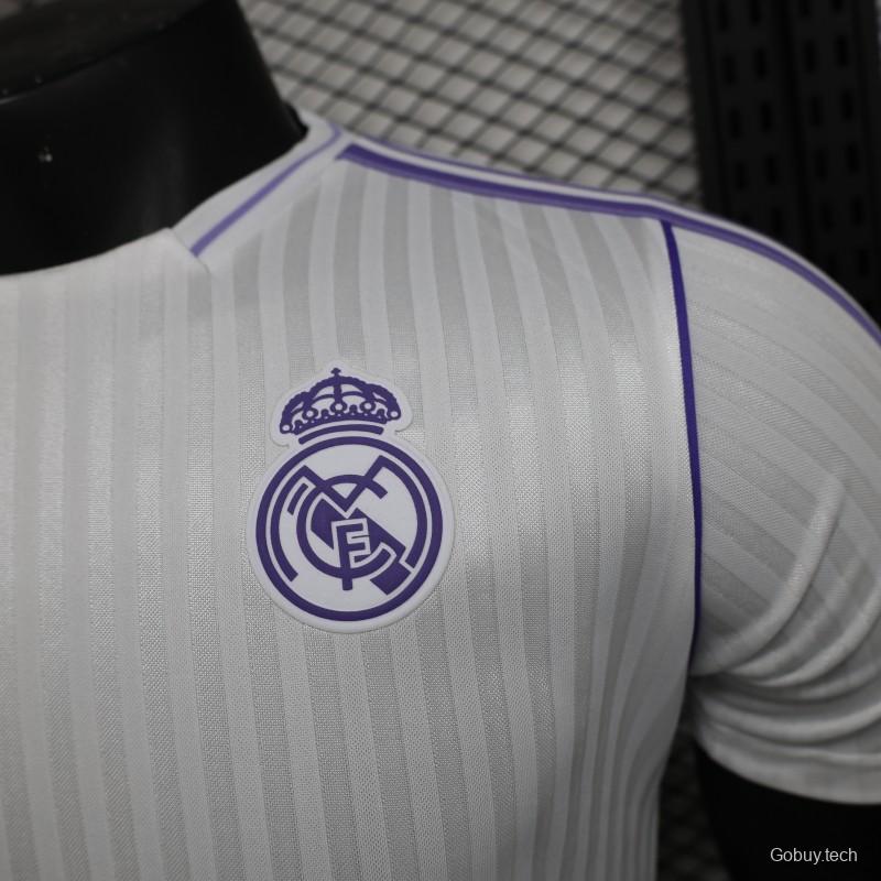 Player Version 25/26 Real Madrid White Icon Jersey