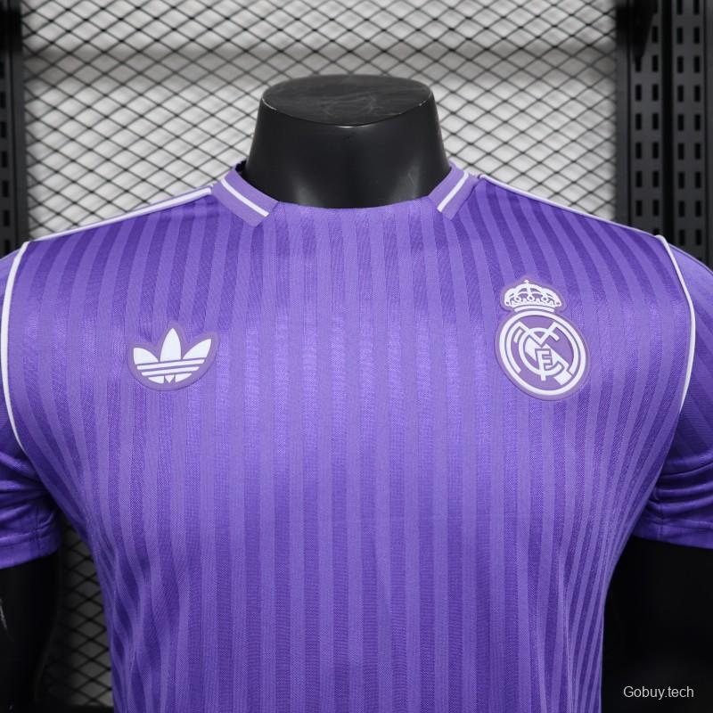 Player Version 25/26 Real Madrid Purple Icon Jersey