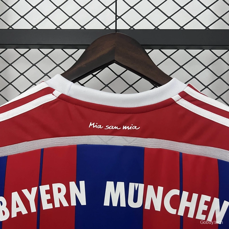 14/15 Retro Bayern Munich Home Jersey