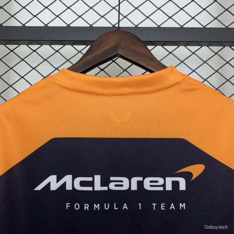 2025 F1 Formula Orange/Navy Mclaren Jersey