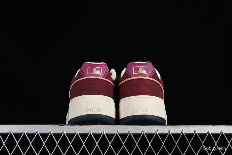 MLB Chunky Liner Basic New York Yankees Thick Platform Casual Sneakers with 6cm Height Increase - 3ASXCLS3N43WIS