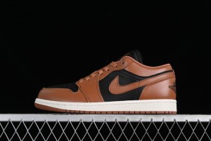 Nike Air Jordan 1 Low AJ1 Black Mocha Casual Sneakers - DC0774-021