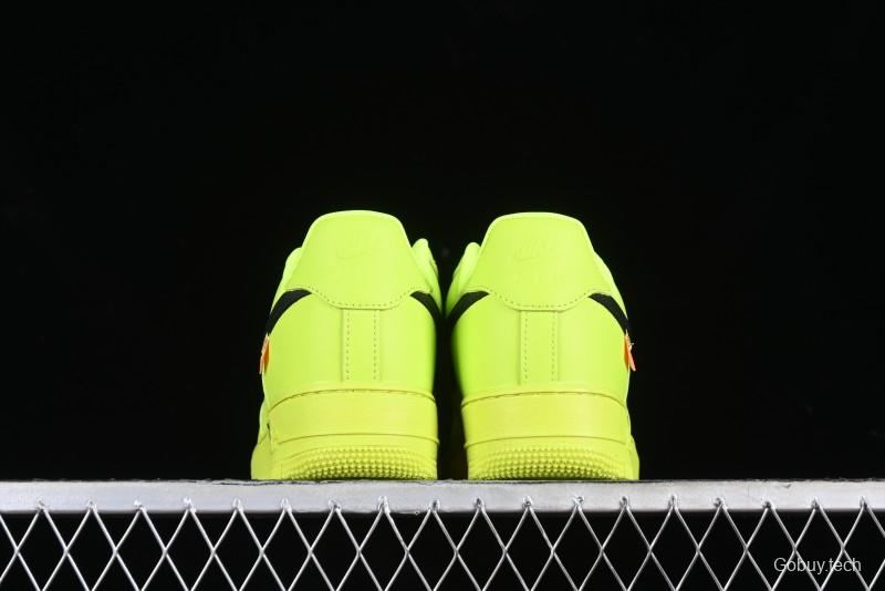 Nike Air Force 1 '07 Low Top Casual Sneakers in Firefly Green - FA2407-301