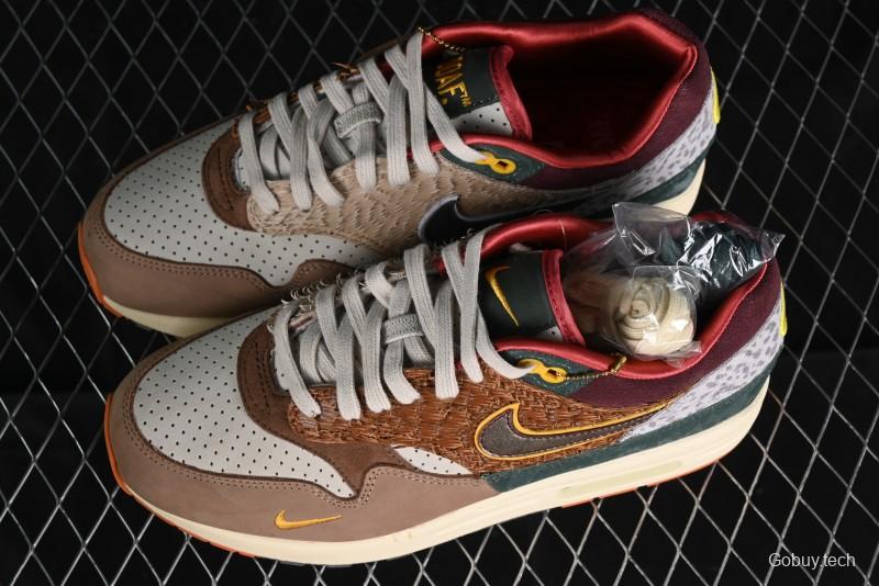 Nike Division Street x Air Max 1/87 Retro Casual Sneakers - HQ2639-100