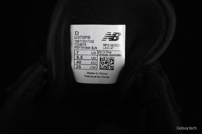 New Balance 370 Series Retro Casual Running Shoes - U370PB
