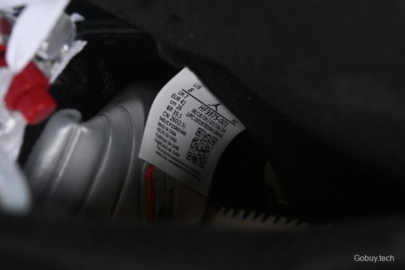 Nike Air Jordan 5 Retro Black Metallic Reimagined Basketball Shoes - HF3975-001