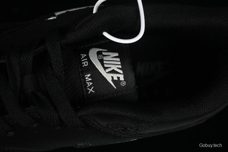 Nike Air Max 1 Retro Running Shoes with Half-Sole Air Cushion - AA0512-001