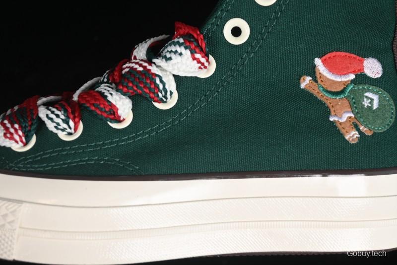 Converse 1970s Christmas Theme High Top Casual Sneakers for Winter - A12455C