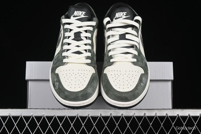 Nike Air Jordan 1 Low Retro Basketball Shoes Custom Wukong Edition - DC2024-031
