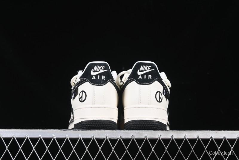 Nike Air Force 1 '07 Low GDragon Collaboration Daisy Graffiti Lace-Up Low-Top Casual Sneakers - DM6688-011