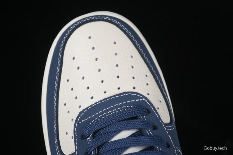 Nike Air Force 1 '07 Low Teddy Bear Collaboration Suede Blue Low-Top Casual Sneakers - KK1988-054