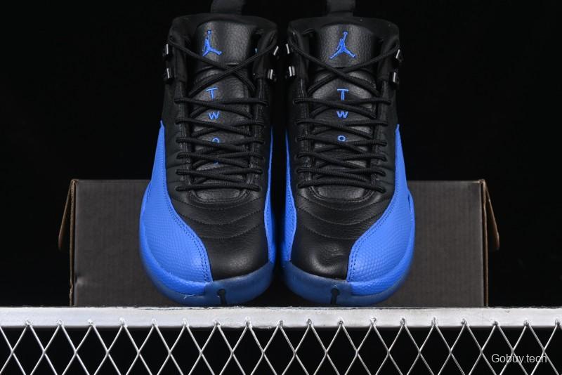 Nike Air Jordan 12 Retro Basketball Shoes with Game Royal Colorway - 130690-014
