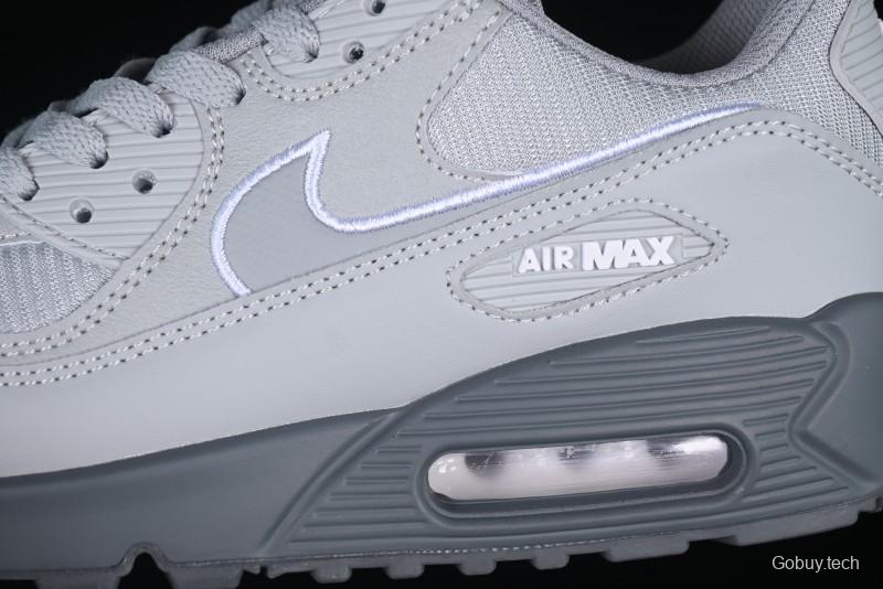 Nike Air Max 90 Retro Running Shoes with Full-Length Air Cushion - FJ4218-002