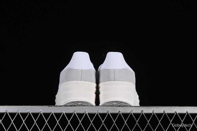 Adidas Originals Gazelle Bold HQ6893 Low-Top Sneakers with Thick Sole for Casual Wear, Slip-Resistant and Durable