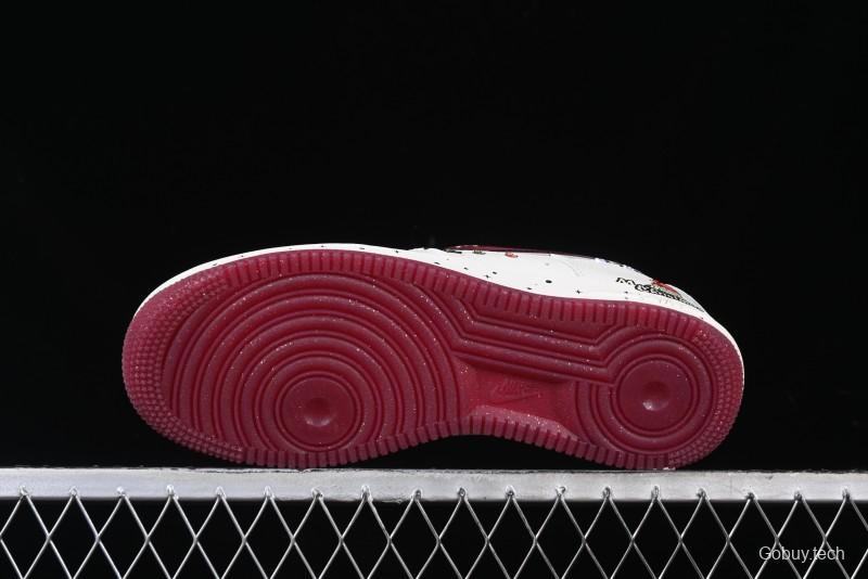 Nike Air Force 1 '07 Low "Grandma Christmas" Limited Edition Custom Casual Sneakers - FZ5068-616