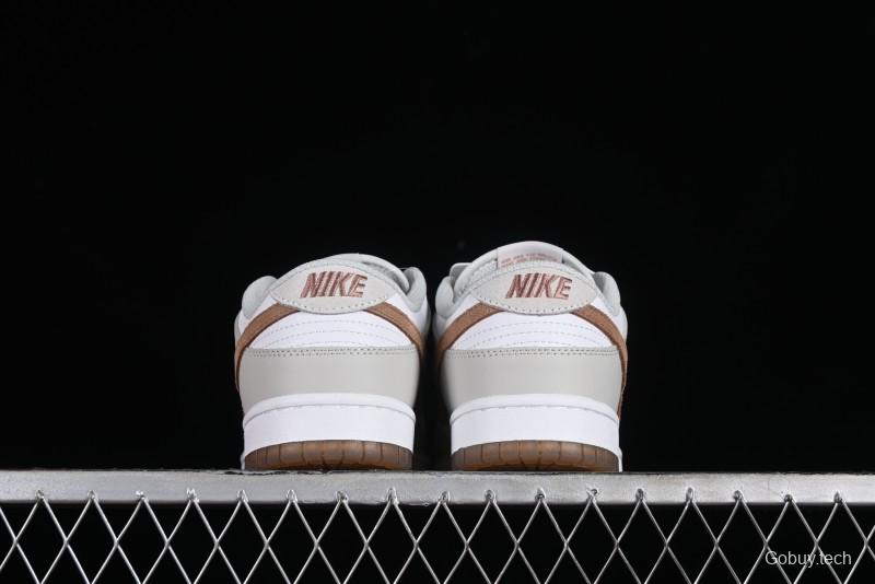 Nike Dunk Low SB Casual Sneakers in Phantom/Khaki Colorway - FJ4188-001