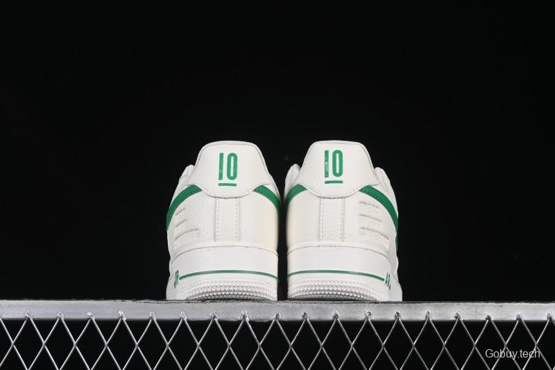 Nike Air Force 1 '07 Low Ted x Portland Collaboration Reflective Green Sneakers - DD8959-707