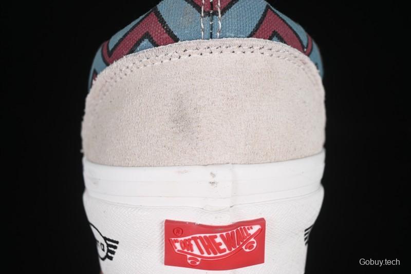 Vans Parra x Otw By Vans Low-Top Casual Skate Shoes with Surrealist Pop Art Design - VN0A3WKT4QA