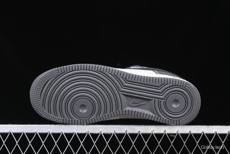 Nike Air Force 1 '07 Low Stussy Collaboration - Nebula Grey Low-Top Casual Sneakers - XZ3328-168