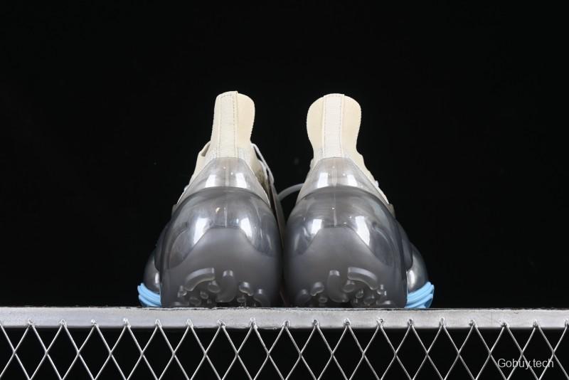 Grounds Big Bubble High Platform Sneakers Transparent Blue - AJE5
