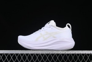 Asics Gel-Nimbus 27 Retro Breathable Casual Shoes with Cushioning for Men - 1012B753-100
