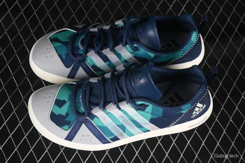 Adidas Climacool Boat Lace Graphic Breathable Cushion Casual Shoes - BA8396