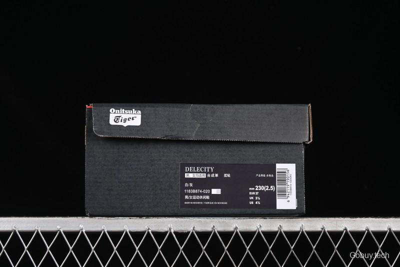 Onitsuka Tiger Delecity Thick Sole耐磨 Low-Top Lifestyle Sneakers - 1183B874-020