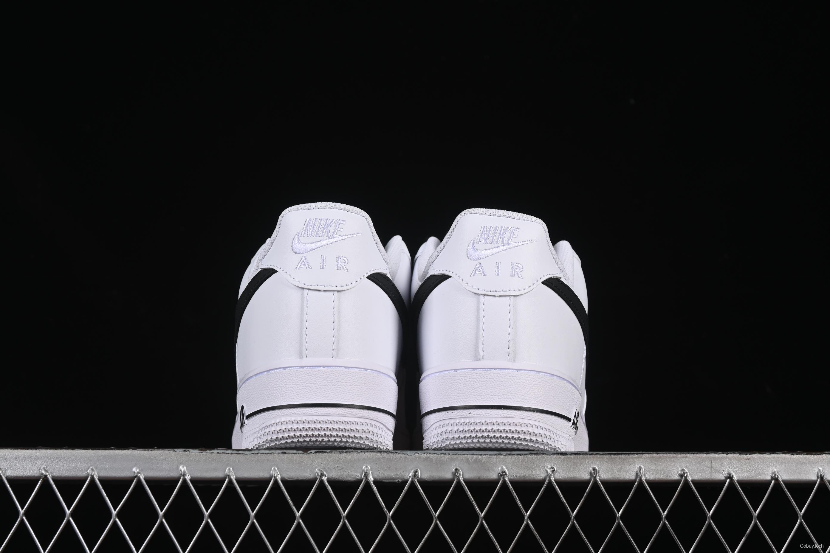 Nike Air Force 1 '07 Low White Black Hemp Casual Sneakers - ZH0316-072