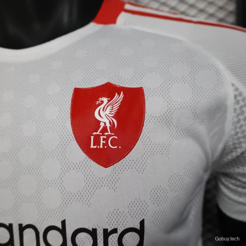 Player Version 25/26 Liverpool Away White Jersey