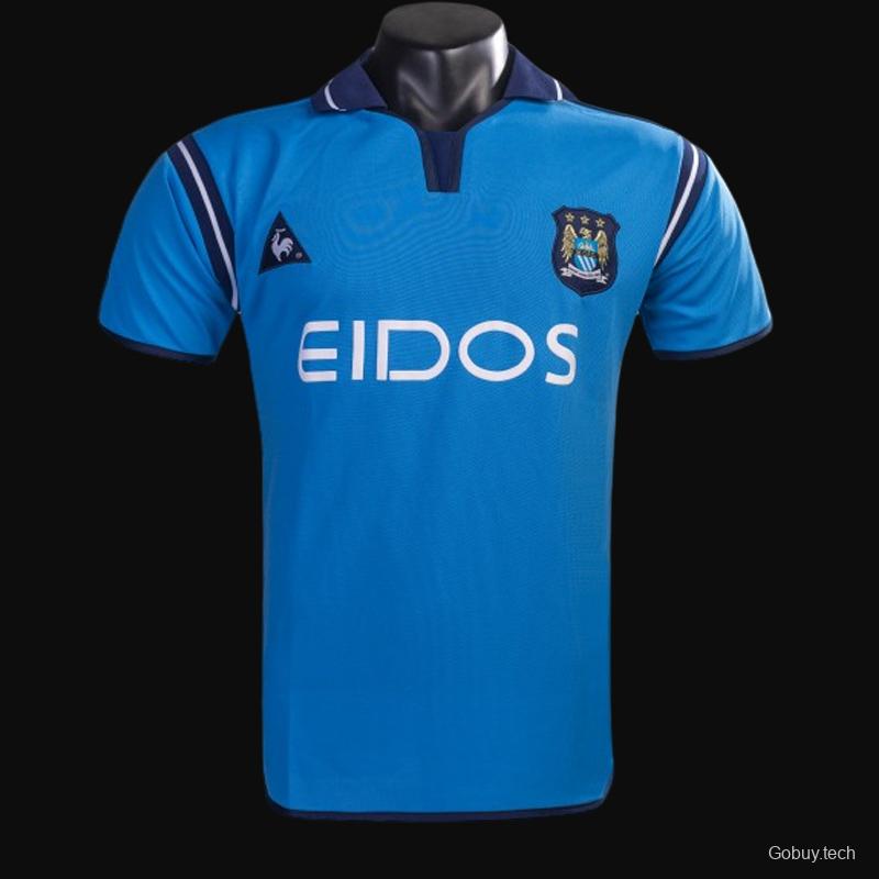 Retro 01/02 Manchester City Home Jersey