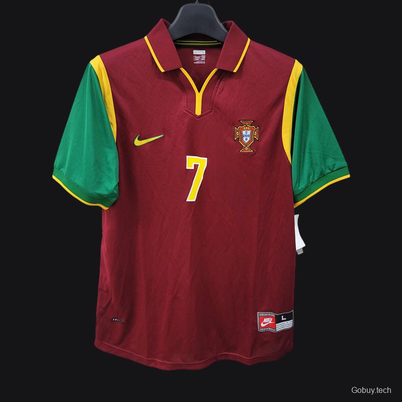 Retro 1999 Portugal Home Jersey