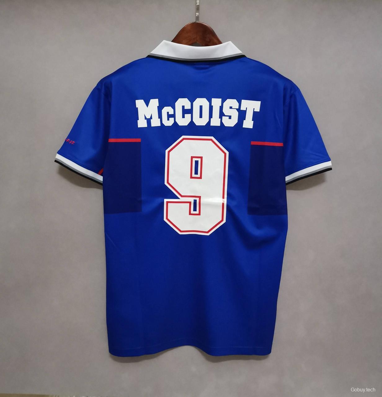 Retro 97/99 Glasgow Rangers Home Jersey