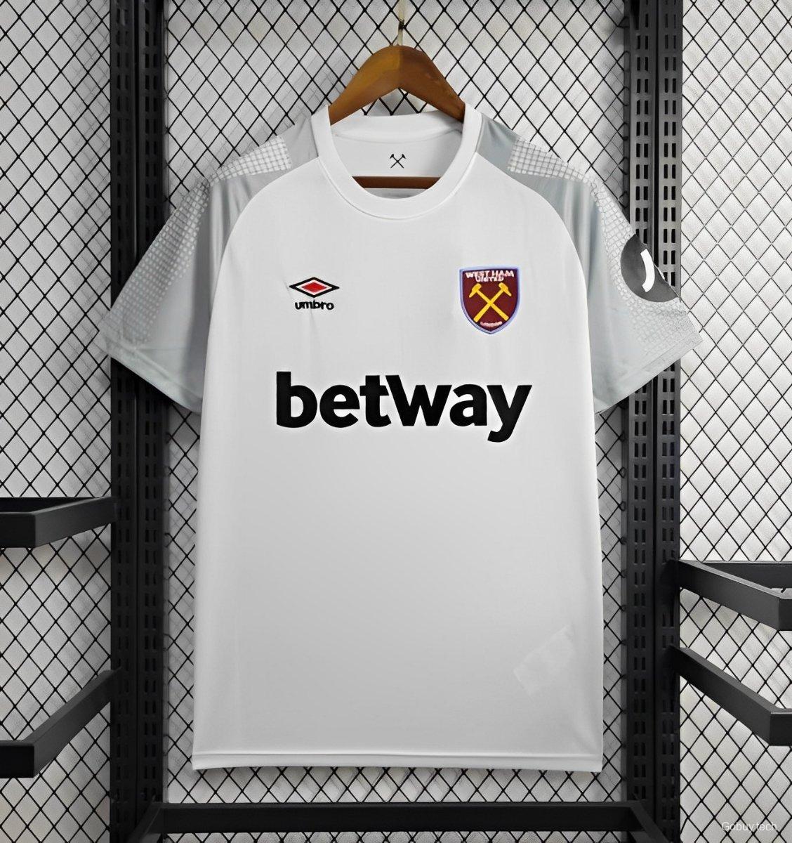 24/25 West Ham United Away White Jersey