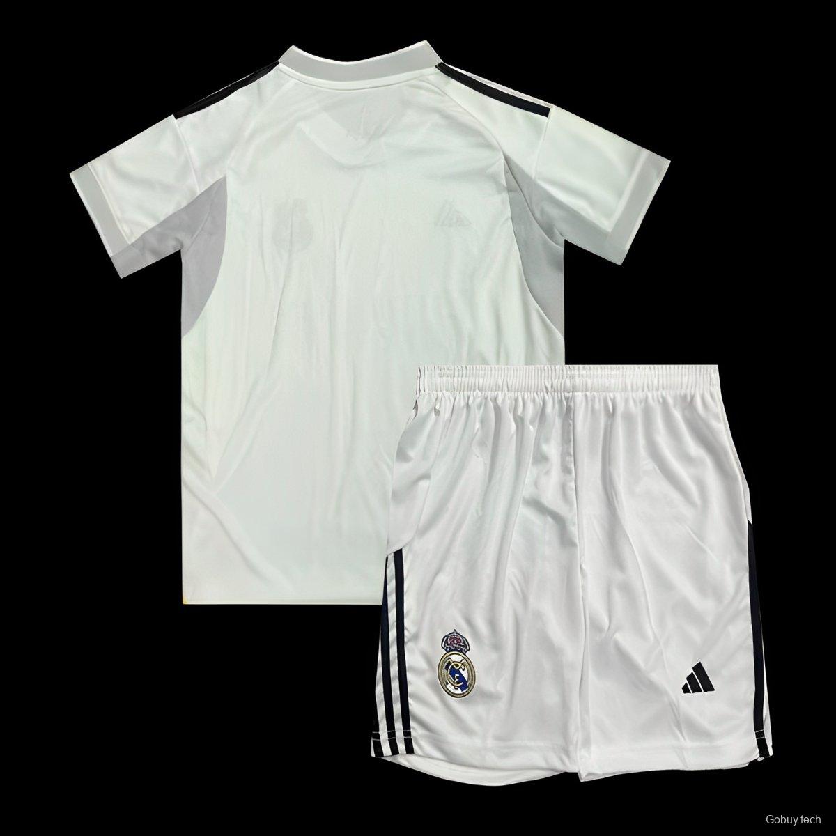 24/25 Kids Real Madrid Home Jersey