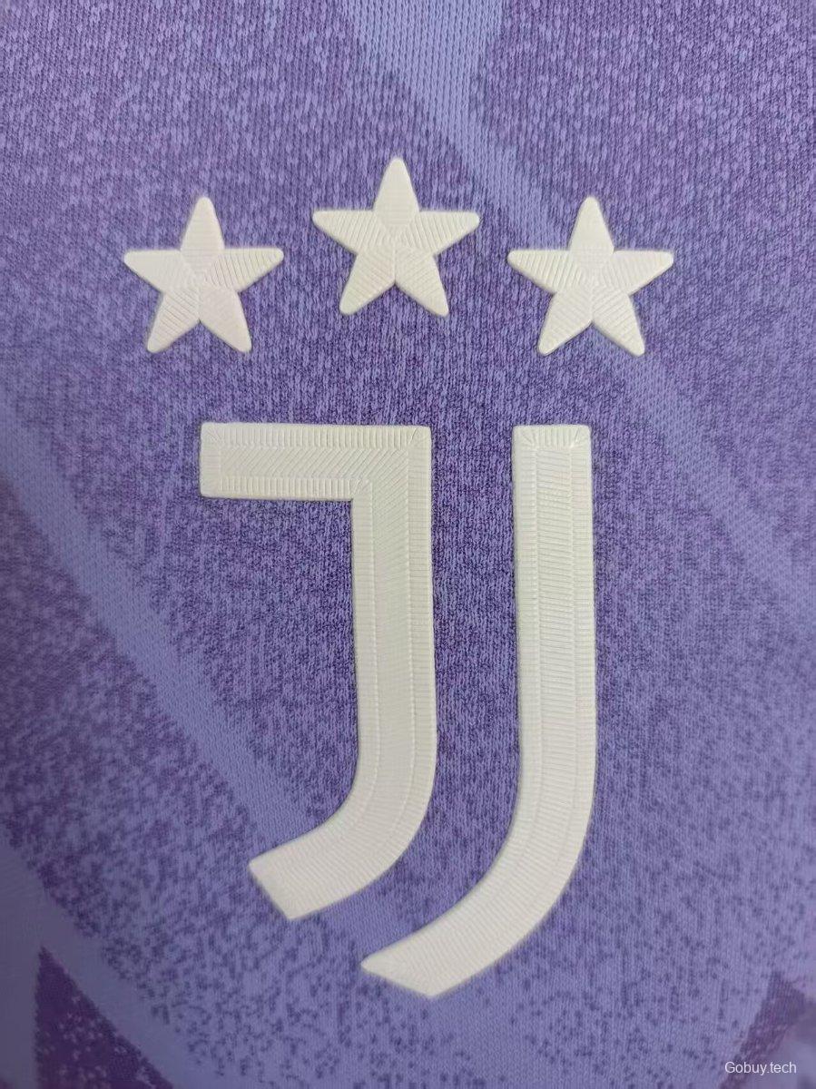 Player Version 24/25 Juventus Purple Polo Jersey