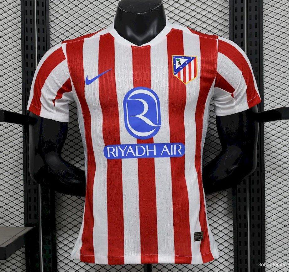 2025/26 Player Version Atletico Madrid Home Jersey