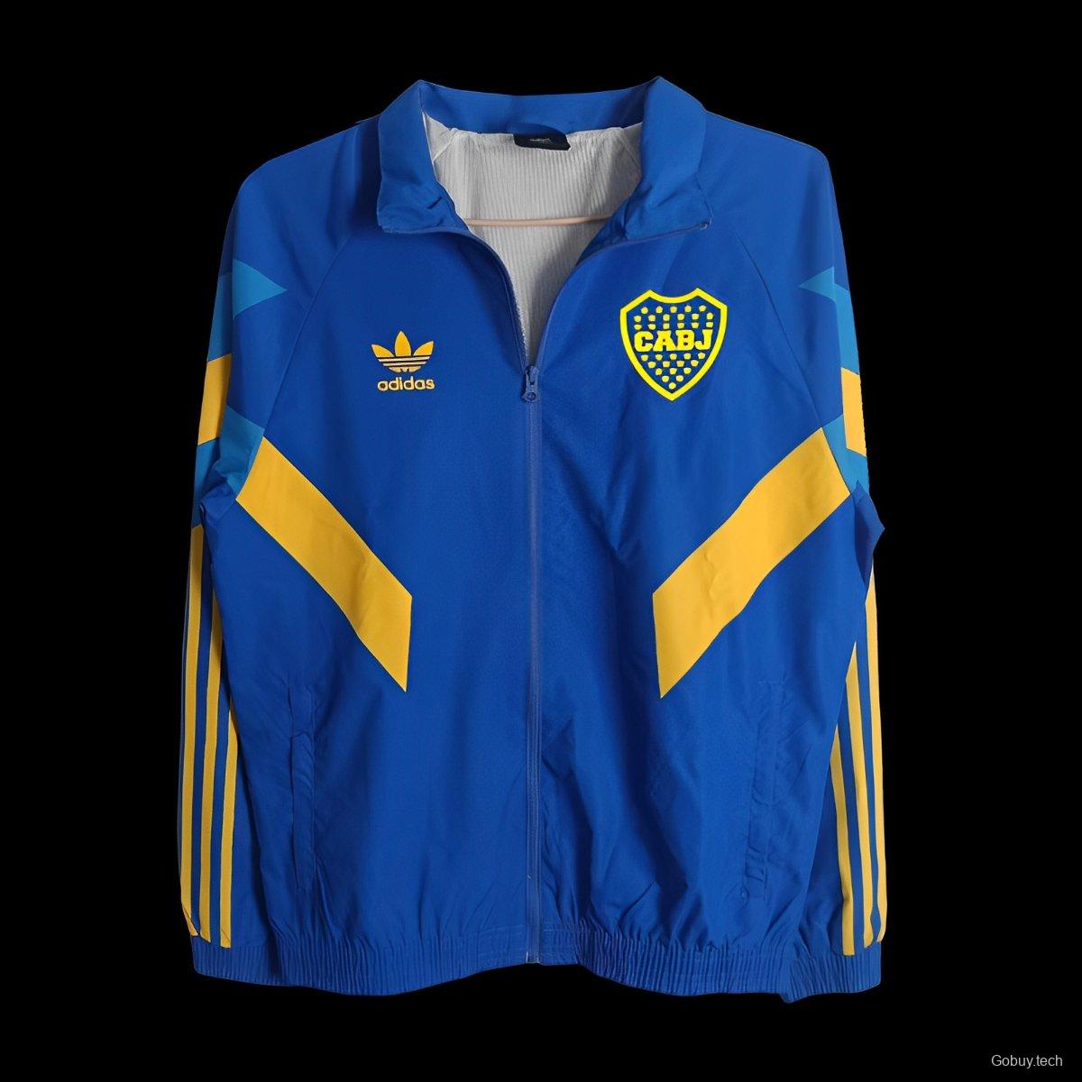 2025 Boca Juniors Blue Windbreaker