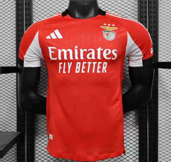 Player Version 25/26 Benfica Home Jersey